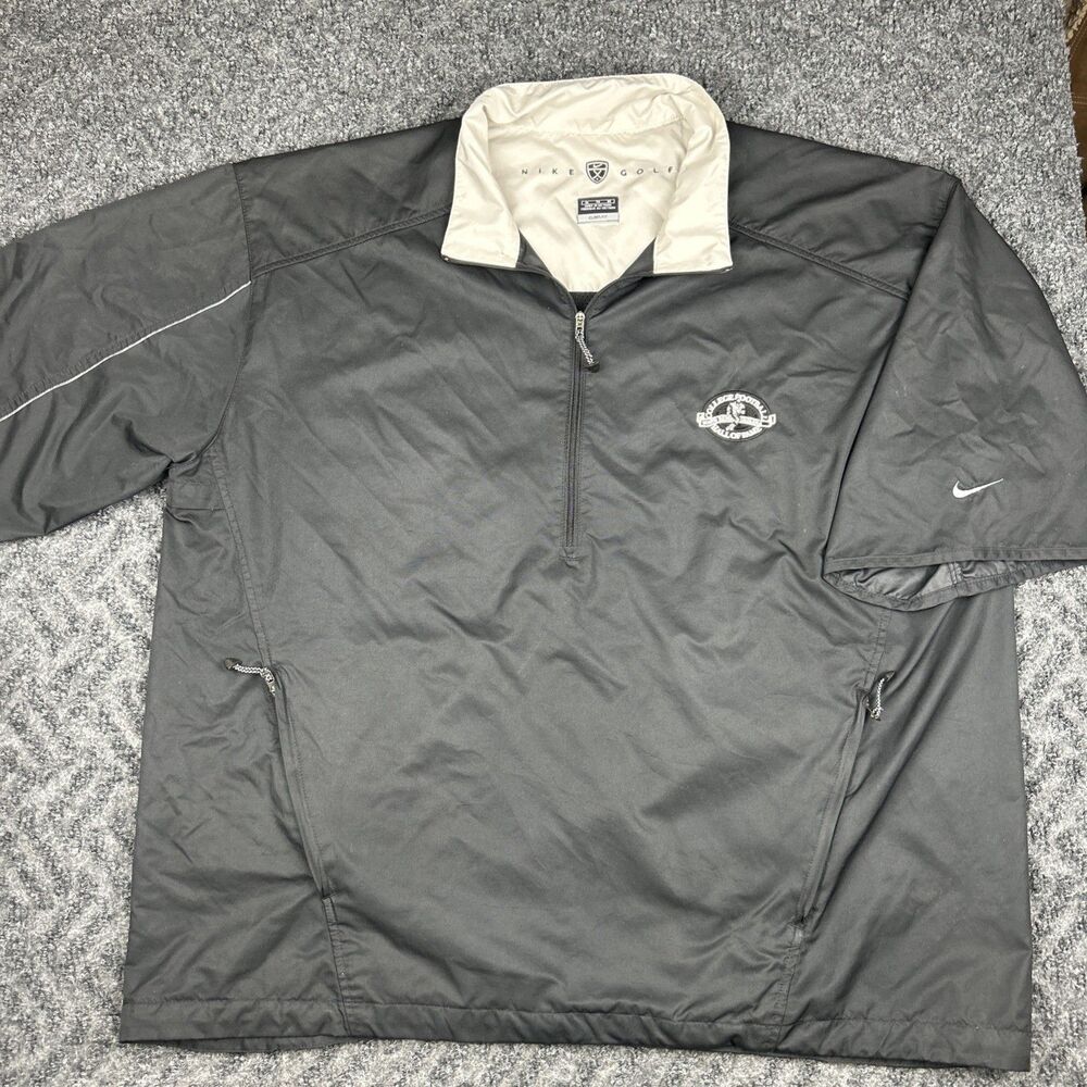 Vintage Nike Golf Windbreaker Jacket Short Sleeve Men’s XL Hall Of Fame